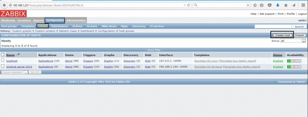 Add Linux Host to Zabbix Monitoring