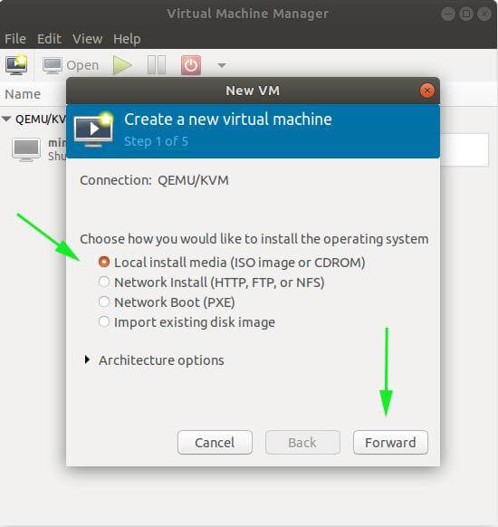 Create New Virtual Machine