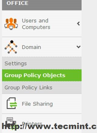 Group Policy Objects