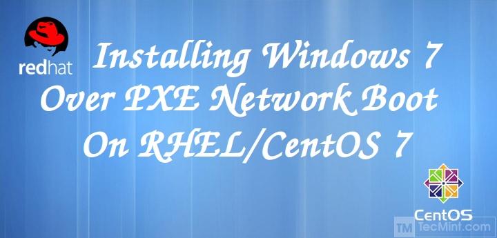 Install Windows 7 Over PXE in CentOS