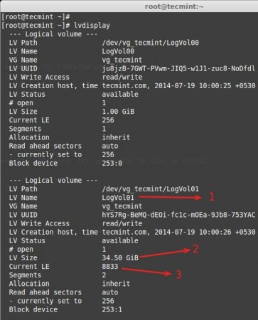 Resize Logical Volume