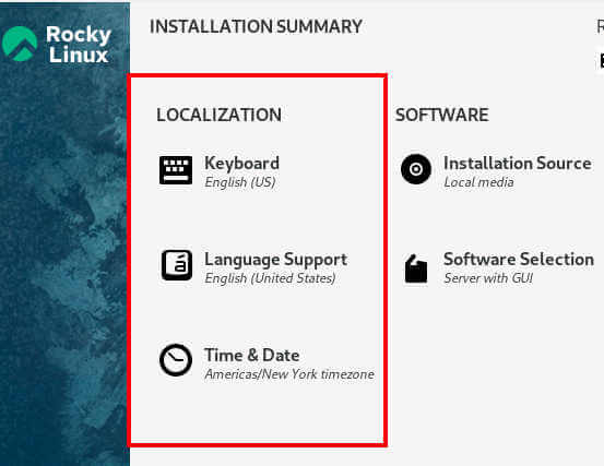 Rocky Linux Localizaton