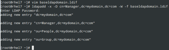 Add LDAP Domain Attributes and Values