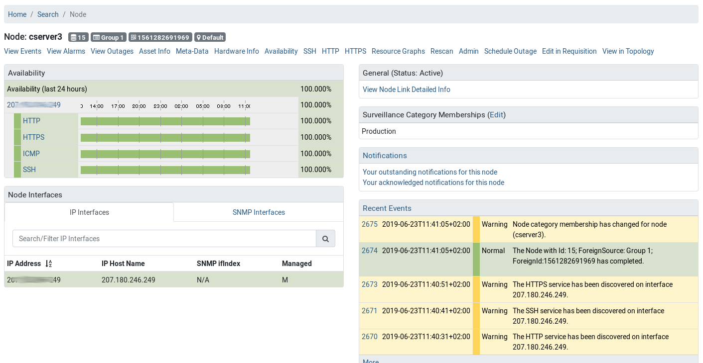 Analyze a Single Node