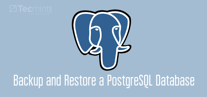 Backup and Restore PostgreSQL Database