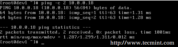 Check Network Routing