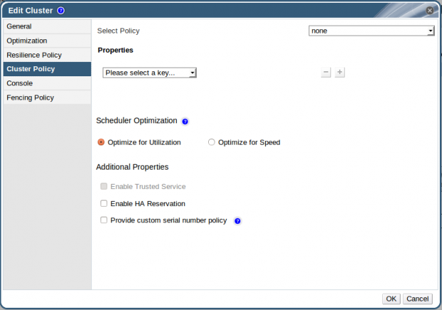 Cluster Policy