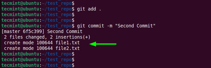 Commit Changes to Git Repository