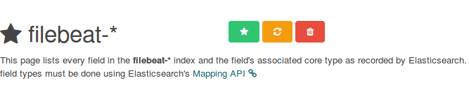 Configure Default Kibana Index Pattern