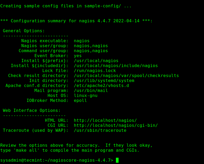 Configure Nagios Core in openSUSE