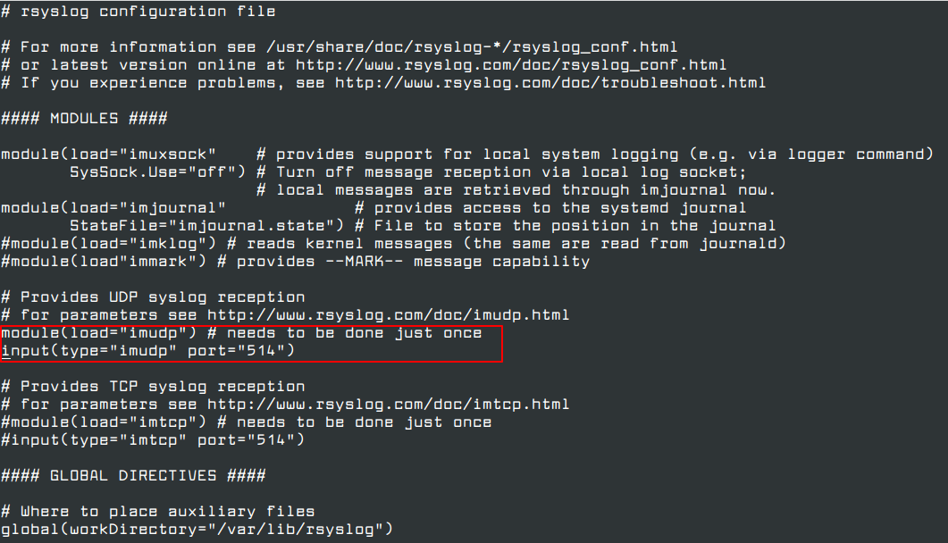 Configure Rsyslog Server in CentOS 8