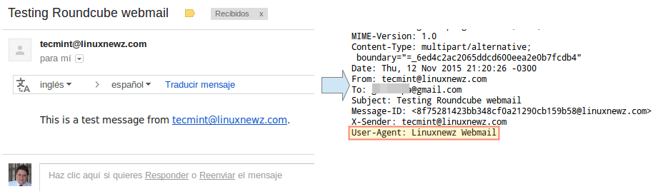 Confirm Postfix Mail Delivery