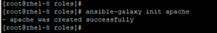 Create Apache Role in Ansible