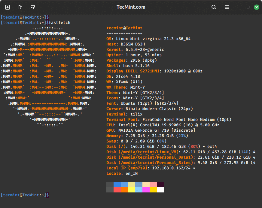 Fastfetch - Linux System Information Tool