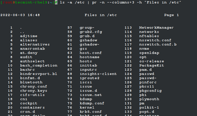 File Formatting in Linux