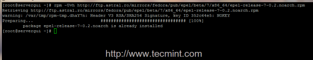 Install Epel Repo in CentOS