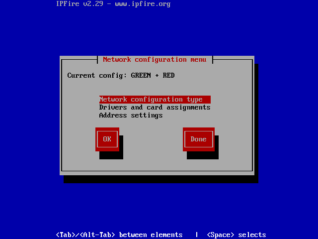 IPFire Network Configuration