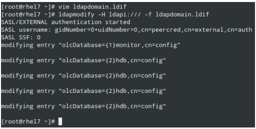 LDAP Domain Configuration