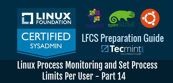 Linux Process Monitoring and Set Process Limits Per User