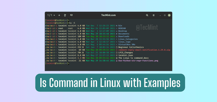 ls Command in Linux