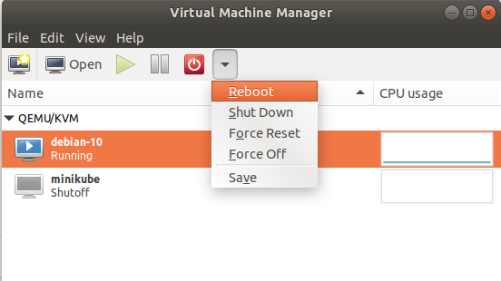 Manage KVM Virtual Machines