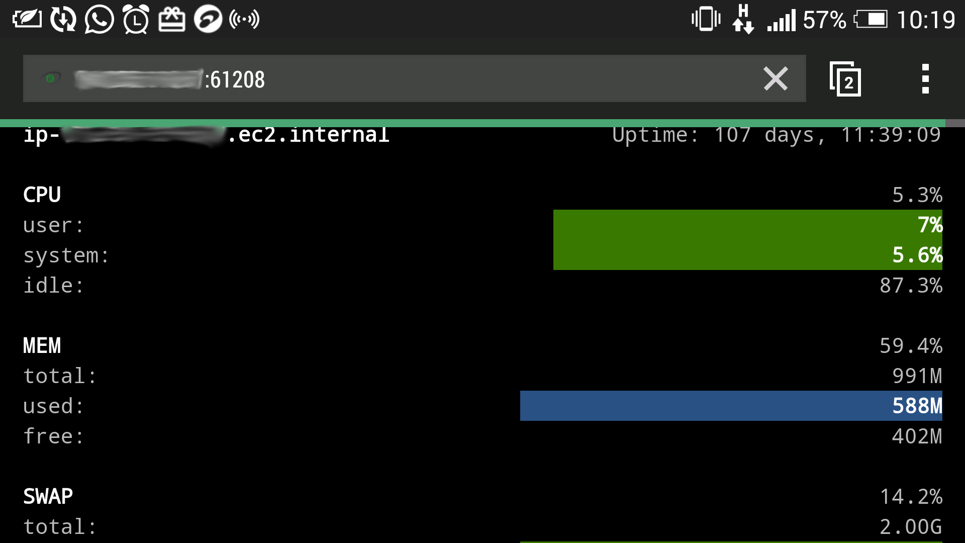 Monitor Remote Linux Server Under Glances