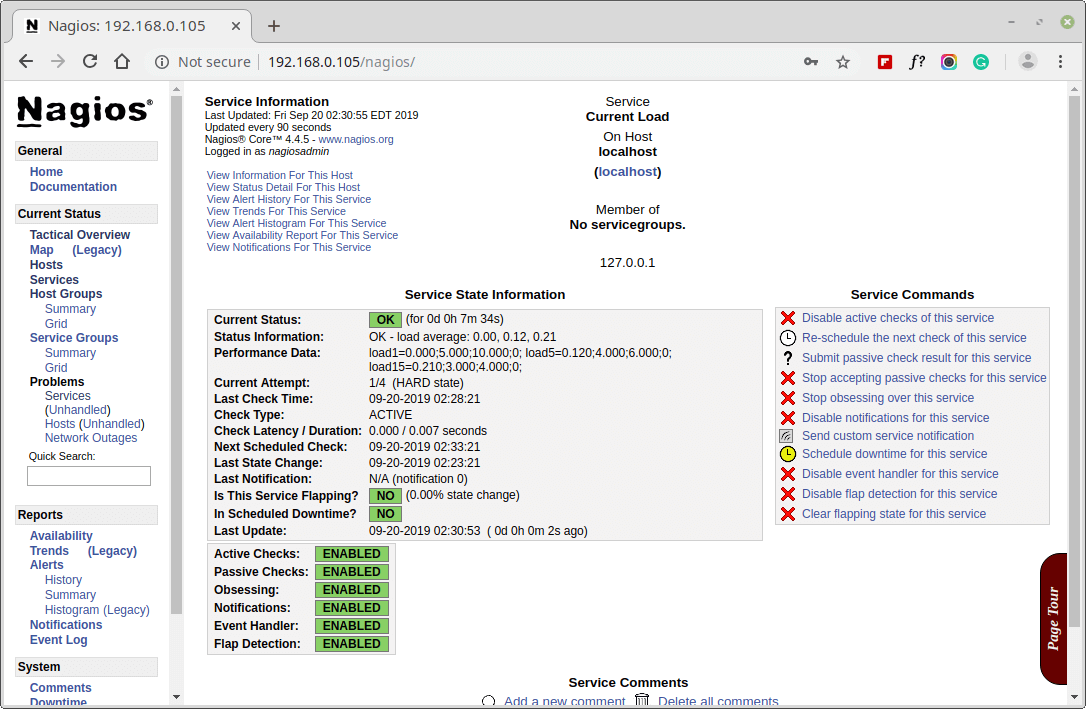 Nagios Process View