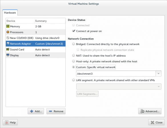 Network Configuration