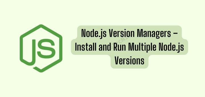 Node.js Version Managers