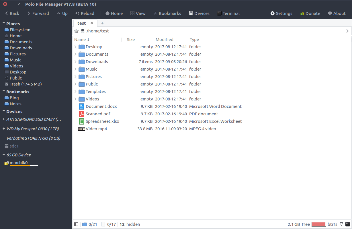 Polo File Manager