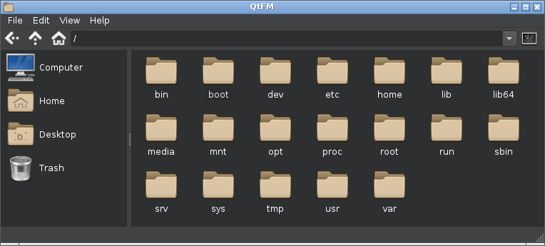 Qtfm File Manager