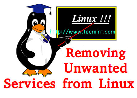 Remove Unwanted Services From Linux