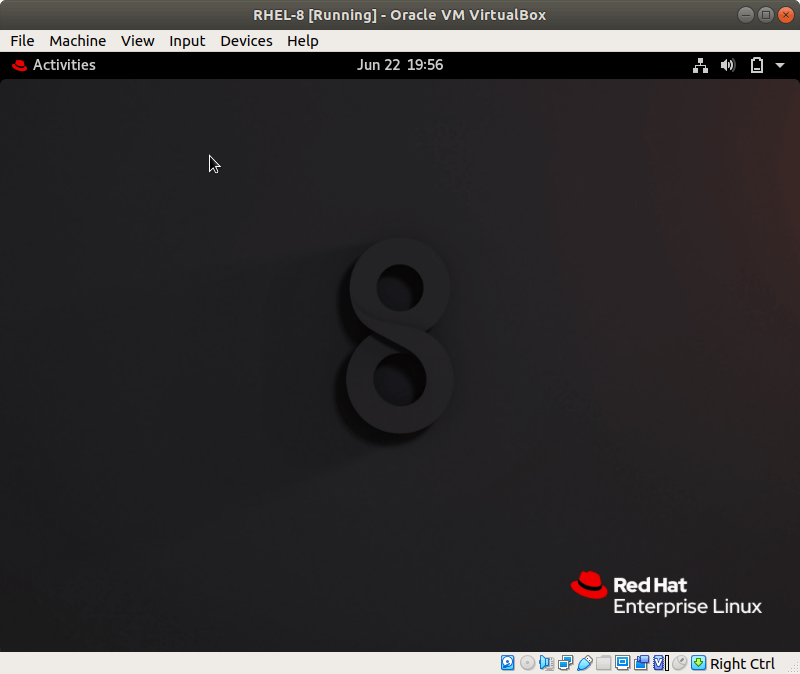 RHEL 8 Gnome Desktop