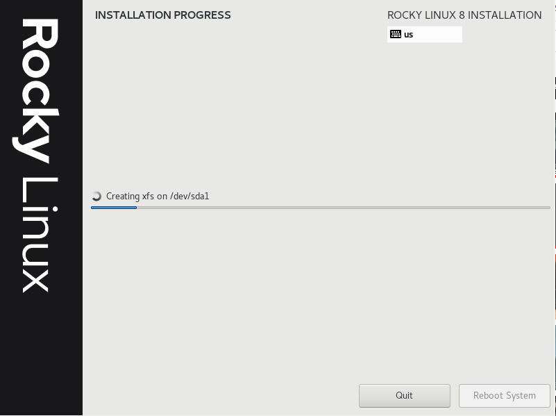 Rocky Linux Installation Process
