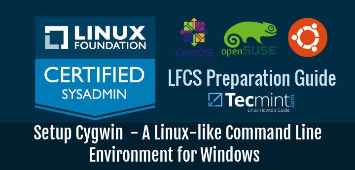 Run Linux Commands in Windows Using Cygwin