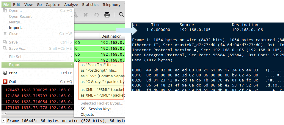 Save Wireshark Capture to File