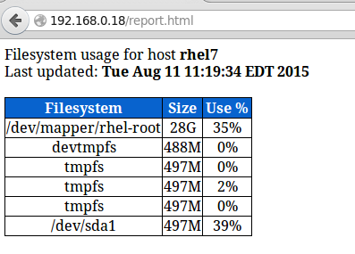 Server Monitoring Report