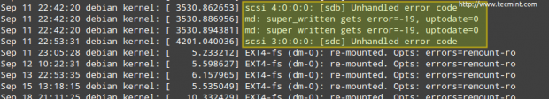 Troubleshoot Linux Server