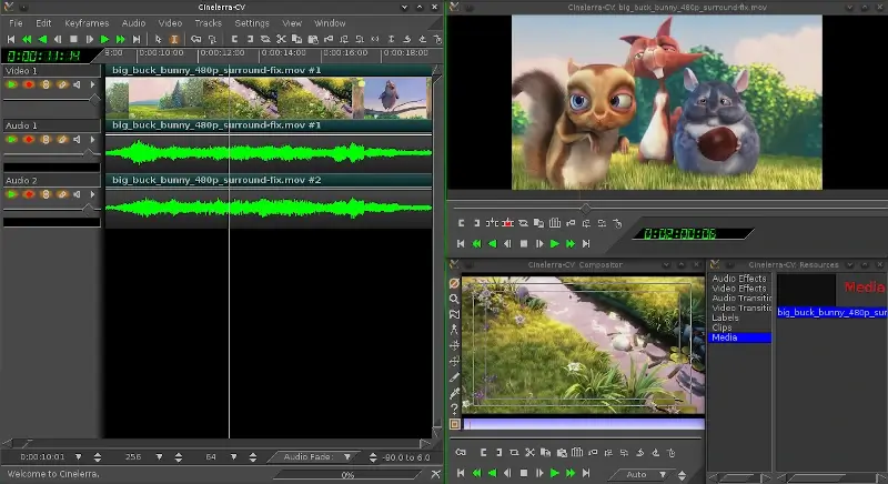 Cinelerra - Free Video Editing Software