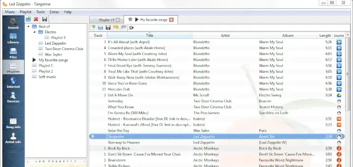 Clementine Music Player for Linux